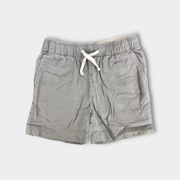 J. Crew Boys Drawstring Twill Dock Short Gray 5T - Picture 1 of 7